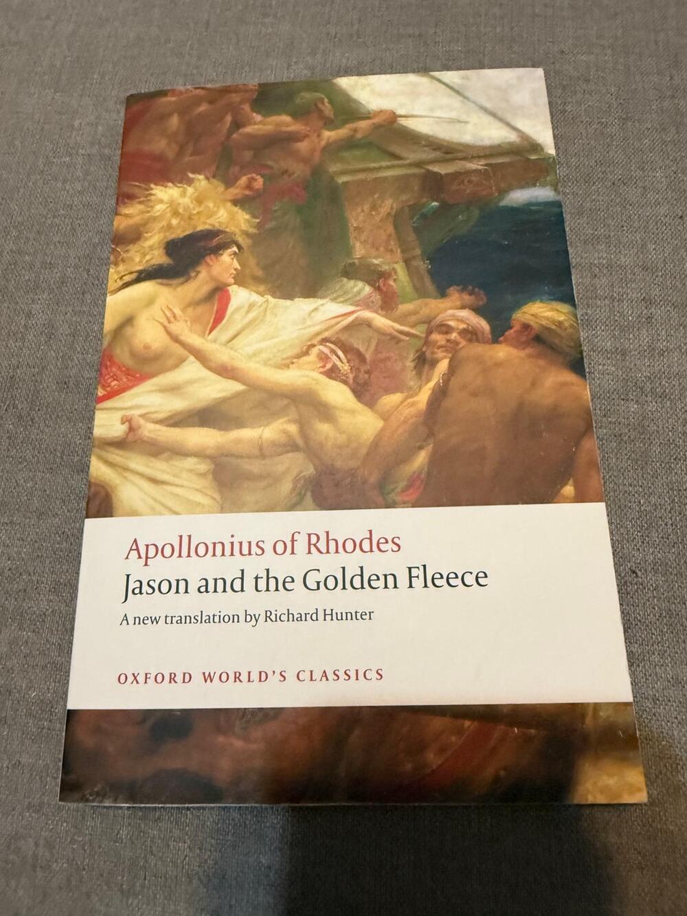 Jason and the Golden Fleece Apollonius Oxford Classics Book Pre Owned
